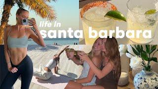 Santa Barbara in my 20s (best places to go, realistic health vlog)