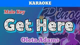 Get Here by Oleta Adams (Karaoke : Male Key)