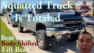 Squatted Truck Wreck Aftermath | Totaled