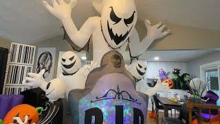 Re-Upload Halloween Blow Up Display in March! #inflatables 