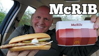 GOODNESS ME! McDonald's McRib Review