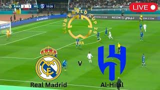 [LIVE] 레알 마드리드 vs 알힐랄 FIFA 클럽 월드컵 25 전체 경기 - eFootball PES 2021 시뮬레이션