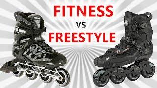 FITNESS VS FREESTYLE  INLINE SKATES