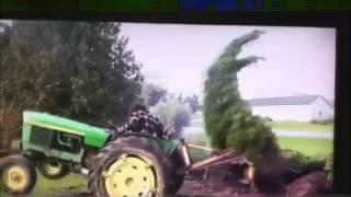 A Man, Tractor and Tree | When Life Fucks With You