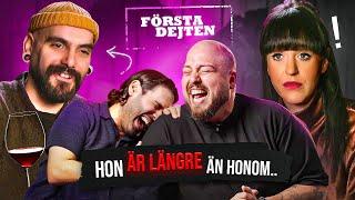 FÖRSTA DEJTEN: ÄR HAN FÖR KORT?!?! *HAHAHA*