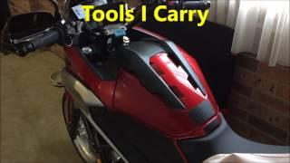 Honda NC750x - Tools I Carry