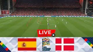 [LIVE] Spain vs Denmark | Nations League 24/25 | Match Live Today