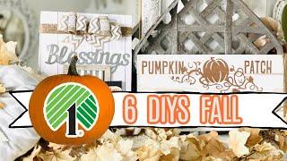 6 DIY DOLLAR TREE FALL DECOR CRAFTS!!~ I Love Fall ep 29 Olivia's Romantic Home DIY