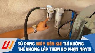 Giới thiệu chi tiết bộ lọc khí tách nước dùng cho máy nén khí