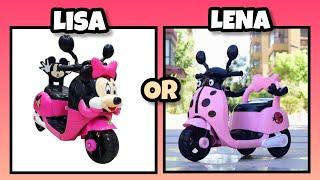 Lisa or Lena: Which Kids’ Toy Would You Pick?" #lisa #lisaorlena