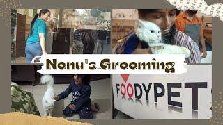 Nonu's First Bath||HIMANSHI SHARMA️||