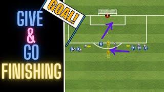 Give & Go Finishing | Football/Soccer