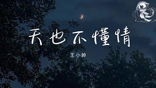 王小帥 - 天也不懂情「好夢易醒 易醒是好夢 留不住轉眼成煙雲」【動態歌詞】