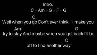 My Chemical Romance - I dont love you (chords)