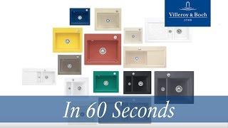 In 60 seconds: ceramic sinks | Villeroy & Boch