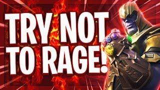 TRY NOT TO RAGE! | Ich hasse den Thanos Modus! | Wie soll man da ruhig bleiben?! | Fortnite
