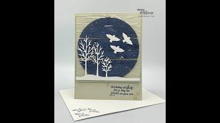 Stampin Up//Country Woods DSP//Frosted Forest//Birch Wood//Spotlight on Nature//Online Exclusive