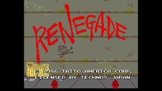 Renegade Arcade Game, Technos Japan Taito America 1986, playthrough