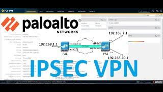 Configure Site-to-site IPSEC VPN Tunnel in Palo Alto Firewall