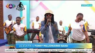 Aligata App - ALOMO GYATA | Backed by Funky Millionaires Band From The Ghana Armed Forces - Citi TV