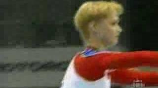 Svetlana Khorkina 1999 Worlds Team Finals Balance Beam