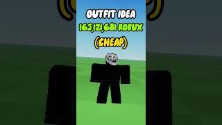 Roblox "CHEAP" Outfit Idea