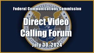 Direct Video Calling Forum