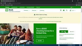 How to Sign In to TD Bank | TD Bank Login | td.com login page |  2021