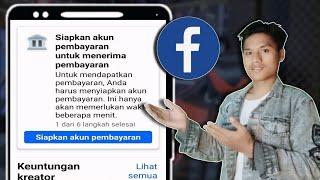 Cara mengisi Akun Pembayaran Facebook Profesional Terbaru | how to add a Facebook payment account