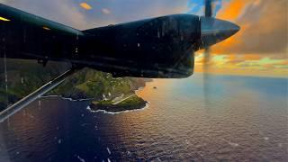 [4K] – Full Flight – Winair – De Havilland Canada DHC-6-300 – SAB-SXM – PJ-WIU – WM442 – IFS 989