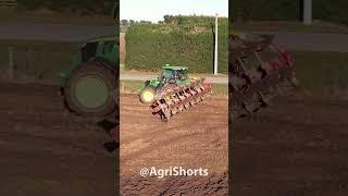 plowing with John Deere
