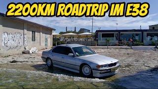 Problemloser Roadtrip im E38 aber Unfall gebaut  | BMW E38 7er Italien Roadtrip