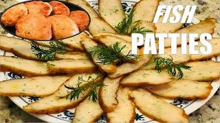 Have Chewy & Elastic Texture, make this simple recipe for Fish Patties I Fish Cakes Recipe
