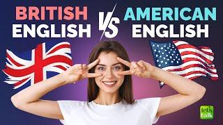 60 Differences Between  British English Vs American English  Vocabulary Words & Pronunciation