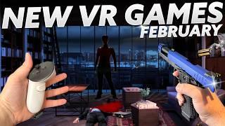 NEW VR GAMES FEBRUARY 2025! It's A HUGE Month for VR!!