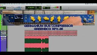 Mix Bus Bateria - Germanium Bus Comp Greenbox