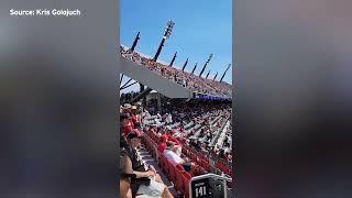 Snapdragon Stadium opens to intense heat, SDSU fans say no place to stay cool