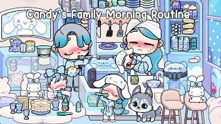 Candy’s Family Morning Routine at the Cinnamoroll House 🩵Avatar World | Pazu