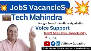 Pune Jobs Vacancies | Jobs in Pune | Tech Mahindra Hiring at Pune #pune #punejobs #techmahindra #job