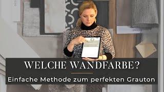 Welche Wandfarbe? Taupe! | TUTORIAL: DEIN WEG ZUM PERFEKTEN GRAUTON [Monika Winden INTERIOR DESIGN]