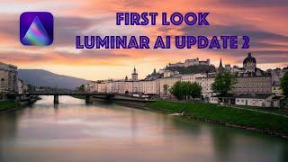 First Look: Luminar AI Update 2 (w/Sky Reflections!)