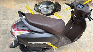 All New Honda Activa 125 TFT Screen Detailed Review | On Road price 8-New Update Features