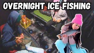 Wanna try OVERNIGHT ICE FISHING?