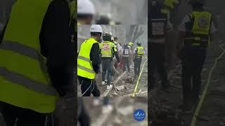 وضعیت مناطق آسیب‌دیده در تل‌آویو پس از حمله امروز