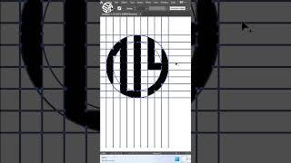 NY Monogram Logo Design || Adobe illustrator #illustrator #phonsoytry #monogram #logodesign