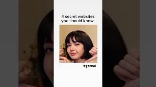 4 secret websites you should know #aesthetic #website #yt :) #shorts