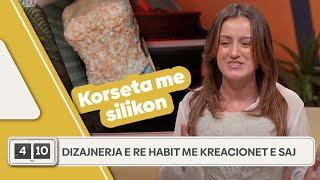 “Korseta me silikon e materiale ndërtimore” - Dizajnerja e re habit me kreacionet e saj