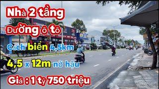 Cần bán nhà 2 tầng , cách 23/10 170m . Diện tích 58,1m2 . Vĩnh thành - Nha Trang