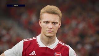 PS5 eFootball 2023 ウーデゴール(エデゴーア) アプデで更新された新フェイス Martin Ødegaard new face update イーフト