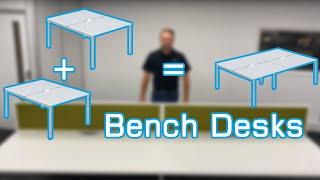 How to assemble a Nova Bench Desk?